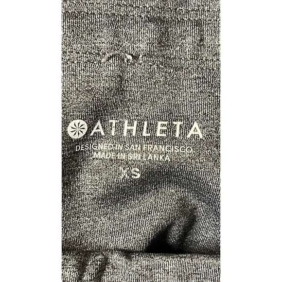 Athleta Up For Anything 7/8 Gray Workout Leggings Women's Size XS - Picture 4 of 5